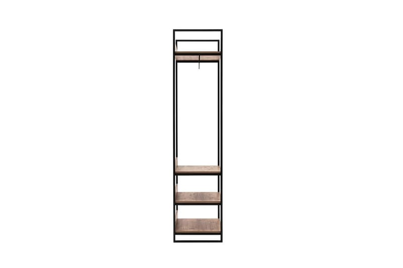 SANNIKI Garderob 64x52 cm Natur - Förvaring - Sko- & klädförvaring - Garderober & garderobssystem