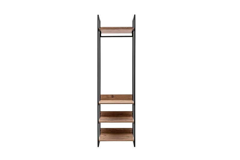 SANNIKI Garderob 64x52 cm Natur - Förvaring - Sko- & klädförvaring - Garderober & garderobssystem