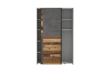 Shipts Garderob 42x120 cm - Natur/Mörkgrå - Förvaring - Sko- & klädförvaring - Garderober & garderobssystem