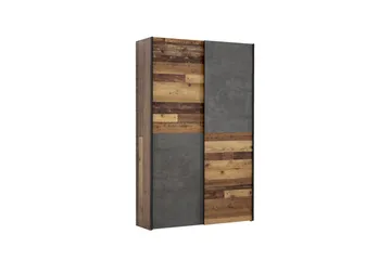 Shipts Garderob 42x120 cm - Natur/Mörkgrå - Förvaring - Sko- & klädförvaring - Garderober & garderobssystem