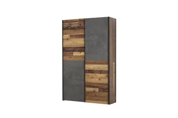 Shipts Garderob 42x120 cm - Natur/Mörkgrå - Förvaring - Sko- & klädförvaring - Garderober & garderobssystem