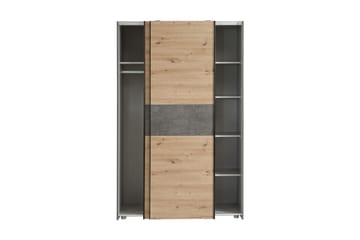 Shipts Garderob 62x120 cm - Ljus Natur/Grå - Förvaring - Sko- & klädförvaring - Garderober & garderobssystem