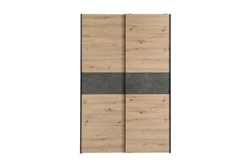 Shipts Garderob 62x120 cm - Ljus Natur/Grå - Förvaring - Sko- & klädförvaring - Garderober & garderobssystem
