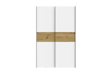 Shipts Garderob 62x120 cm - Vit/Brun - Förvaring - Sko- & klädförvaring - Garderober & garderobssystem