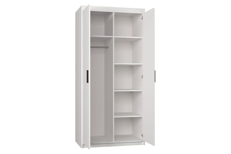 SHOGO Garderob 90x53x191 cm - Beige - Förvaring - Sko- & klädförvaring - Garderober & garderobssystem