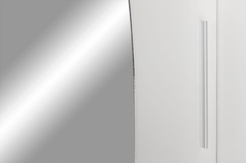 SIMRISLUND Garderob 150 cm Spegel Vit - Vit - Garderober & garderobssystem