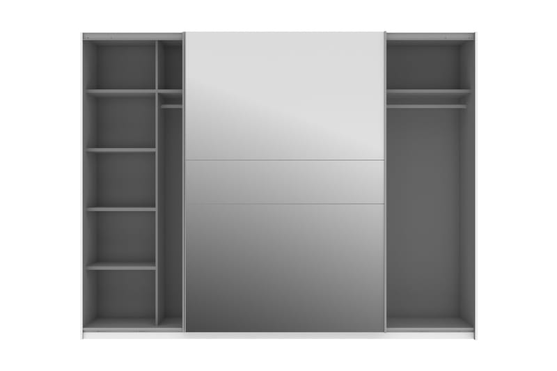 SLOBOZIA Byrå 40x51 cm Vit/Natur - Garderober & garderobssystem