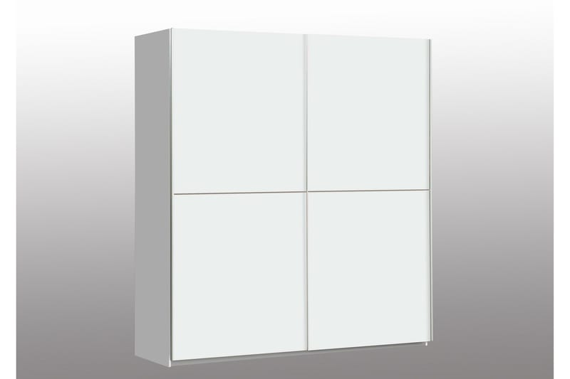 Slosser Garderob 170x191 cm - Extra Vit - Förvaring - Sko- & klädförvaring - Garderober & garderobssystem
