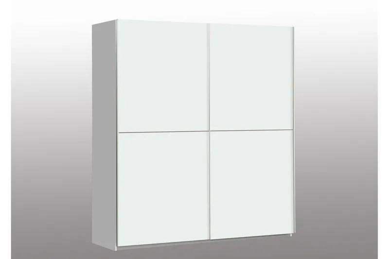 Slosser Garderob 170x191 cm - Extra Vit - Förvaring - Sko- & klädförvaring - Garderober & garderobssystem