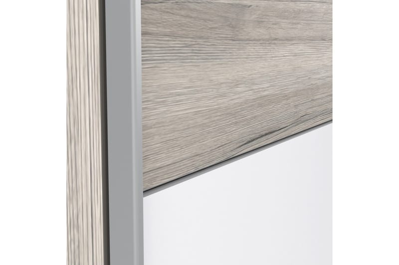 Slosser Garderob 170x191 cm - Ljusbrun - Förvaring - Sko- & klädförvaring - Garderober & garderobssystem