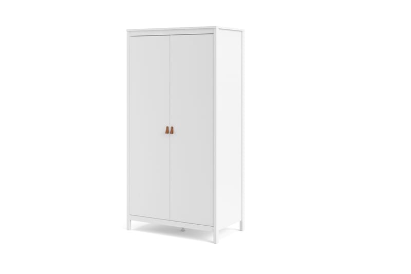 STOLFERS Garderob 58x102 cm Vit/Natur - Förvaring - Sko- & klädförvaring - Garderober & garderobssystem