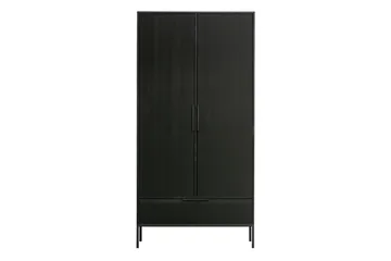 Swichor Garderob 180 cm - Svart - Förvaring - Sko- & klädförvaring - Garderober & garderobssystem