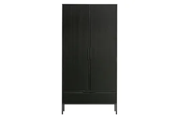 Swichor Garderob 180 cm - Svart - Förvaring - Sko- & klädförvaring - Garderober & garderobssystem