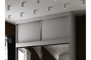 Szaf Hyllförvaring 62x100 cm till Garderob LED-belysning - Vit - Förvaring - Sko- & klädförvaring - Garderober & garderobssystem