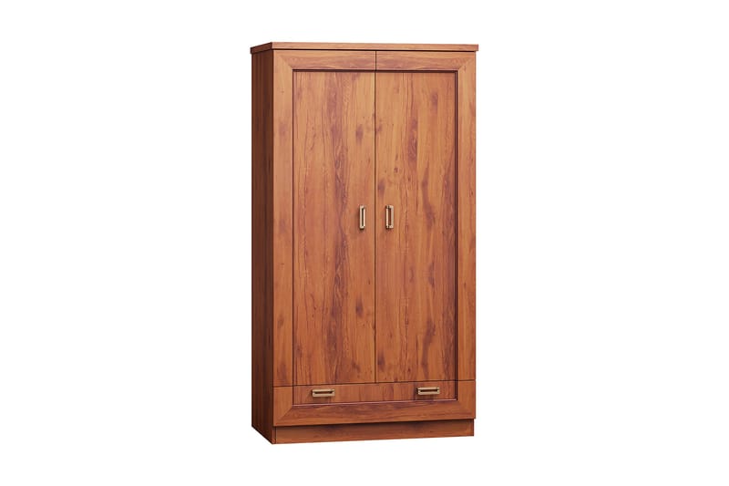 TADEUSZ Garderob 90x57x190 cm - Brun - Förvaring - Sko- & kl�ädförvaring - Garderober & garderobssystem