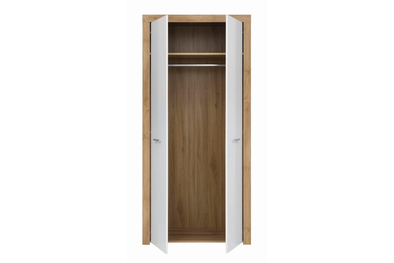 Tarka Garderob - Trä/natur|Vit - Förvaring - Sko- & klädförvaring - Garderober & garderobssystem