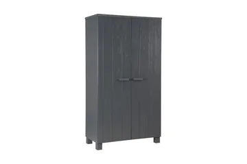 Tenney Garderob 111 cm - Stålgrå Tall - Förvaring - Sko- & klädförvaring - Garderober & garderobssystem