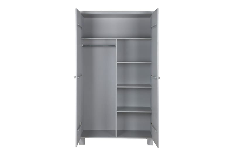 Tenney Garderob 202 cm - Grå Tall - Förvaring - Sko- & klädförvaring - Garderober & garderobssystem