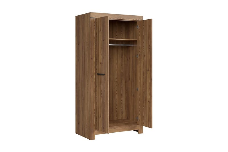 THALITA Garderob 98x55 cm Ek - Trä/natur - Förvaring - Sko- & klädförvaring - Garderober & garderobssystem