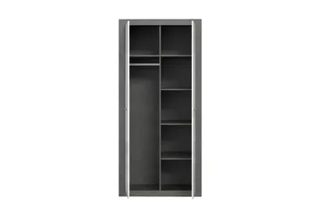 Tolovgrad Garderob 54x92 cm - Grå/Vit - Förvaring - Sko- & klädförvaring - Garderober & garderobssystem