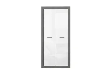 Tolovgrad Garderob 54x92 cm - Grå/Vit - Förvaring - Sko- & klädförvaring - Garderober & garderobssystem