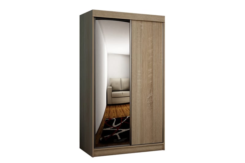 TOP Garderob 100x62x200 cm - Beige - Förvaring - Sko- & klädförvaring - Garderober & garderobssystem