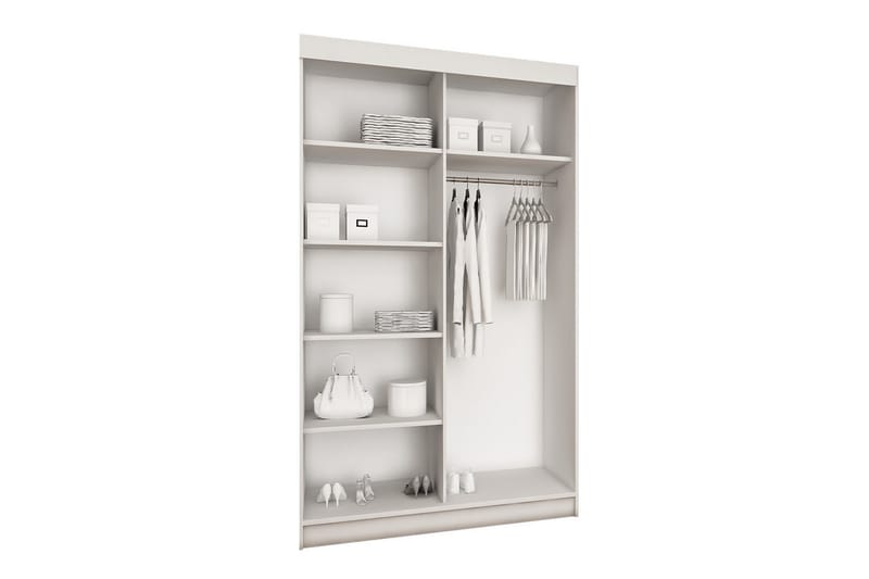 TOP Garderob 100x62x200 cm - Beige - Förvaring - Sko- & klädförvaring - Garderober & garderobssystem