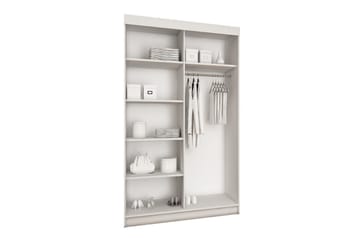 Top Garderob 100x62x200 cm - Ek - Förvaring - Sko- & klädförvaring - Garderober & garderobssystem