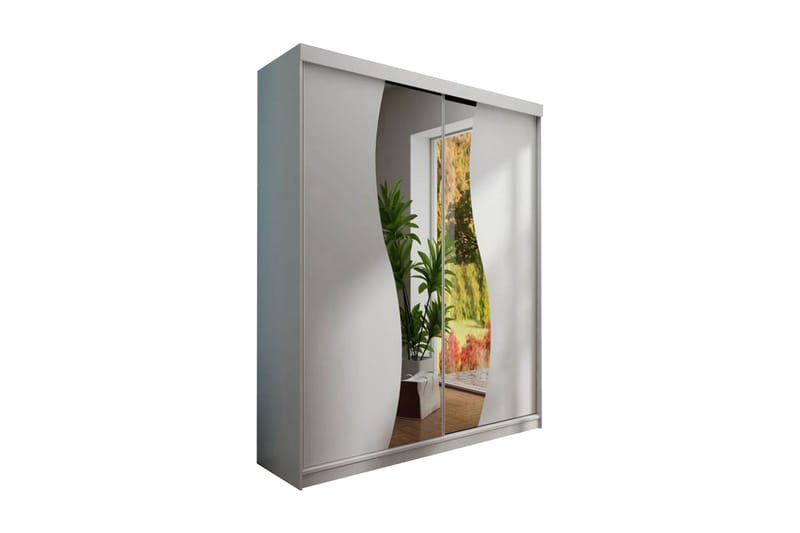 TOP Garderob 62x150 cm Vit - Vit - Förvaring - Sko- & klädförvaring - Garderober & garderobssystem