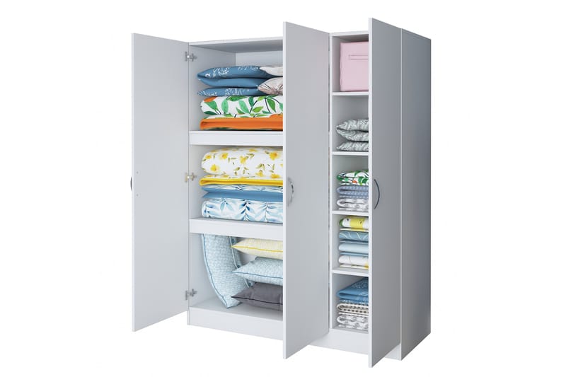 UFLIEDTA Garderob 55x145 cm Vit - Förvaring - Sko- & klädförvaring - Garderober & garderobssystem