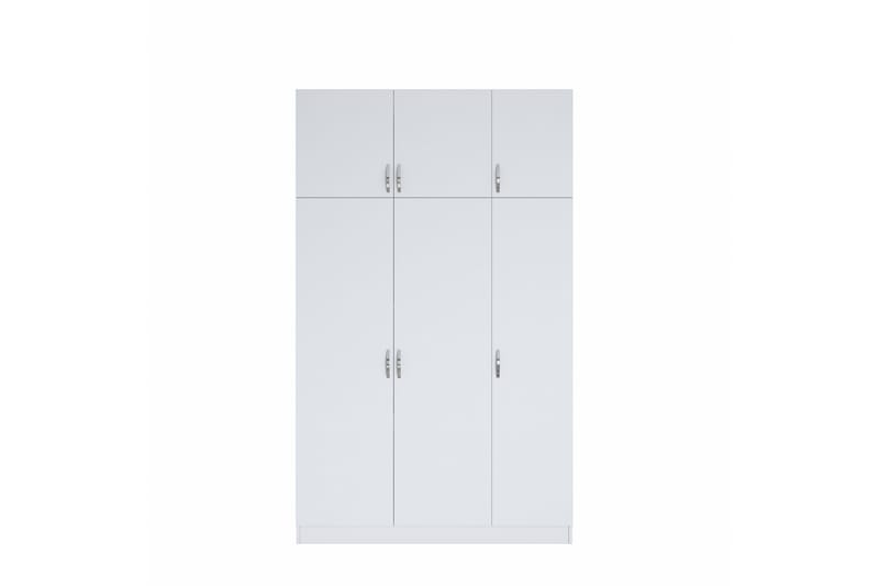 UFLIEDTA Garderob 6 Skåp 55x145 cm Vit - Förvaring - Sko- & klädförvaring - Garderober & garderobssystem