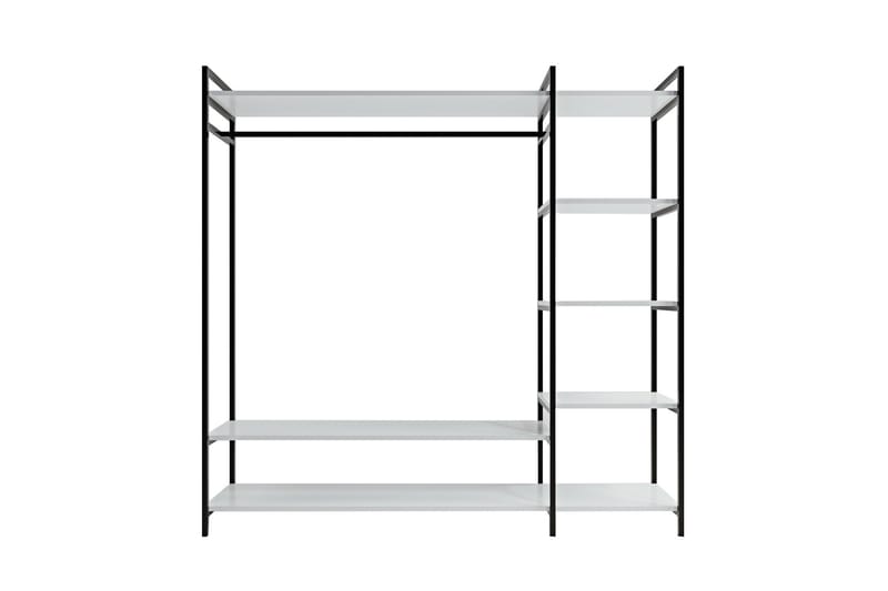 URSHEIM Garderob 100x40 cm Vit - Förvaring - Sko- & klädförvaring - Garderober & garderobssystem