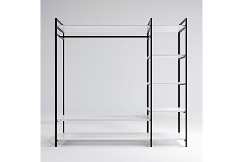 URSHEIM Garderob 100x40 cm Vit - Förvaring - Sko- & klädförvaring - Garderober & garderobssystem