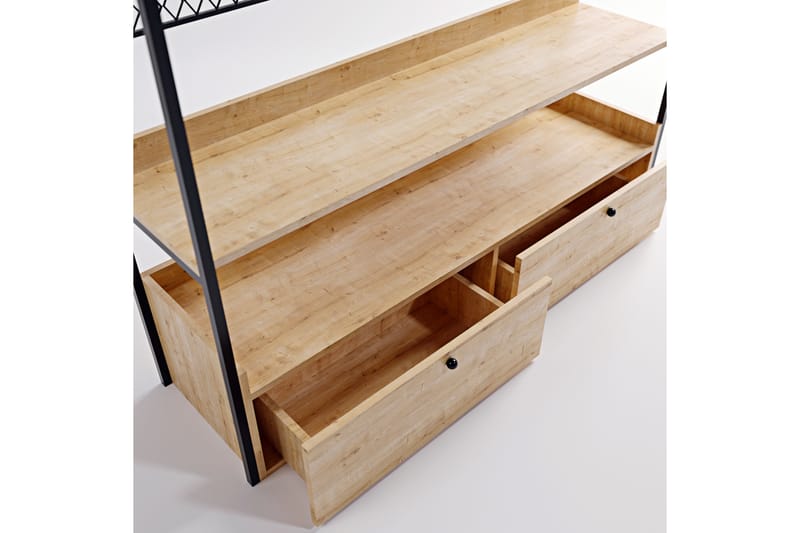 URSHEIM Garderob 148x42 cm Natur - Förvaring - Sko- & klädförvaring - Garderober & garderobssystem
