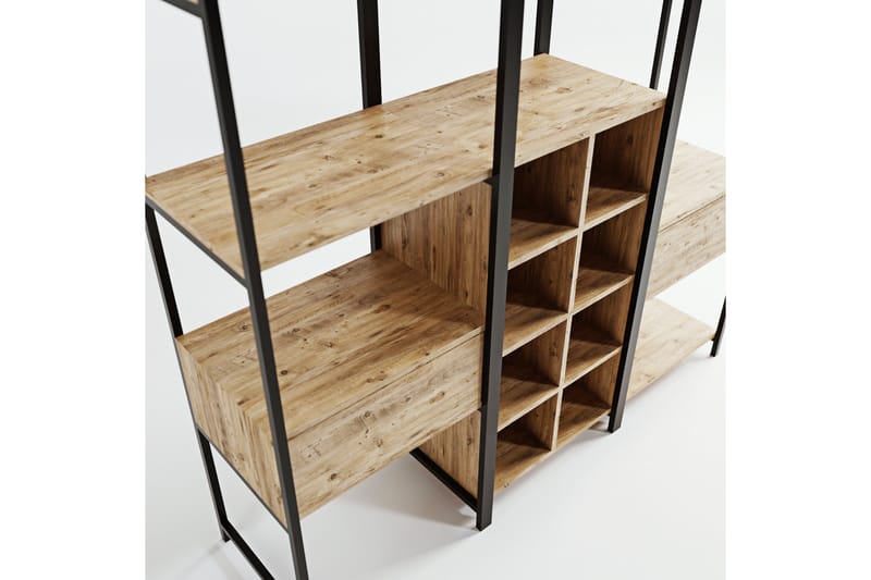 URSHEIM Garderob 180x40 cm Natur - Förvaring - Sko- & klädförvaring - Garderober & garderobssystem