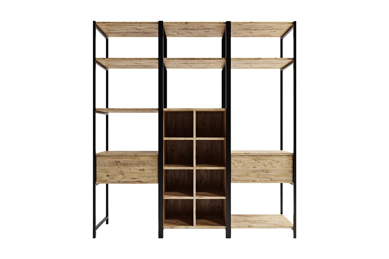 URSHEIM Garderob 180x40 cm Natur - Förvaring - Sko- & klädförvaring - Garderober & garderobssystem