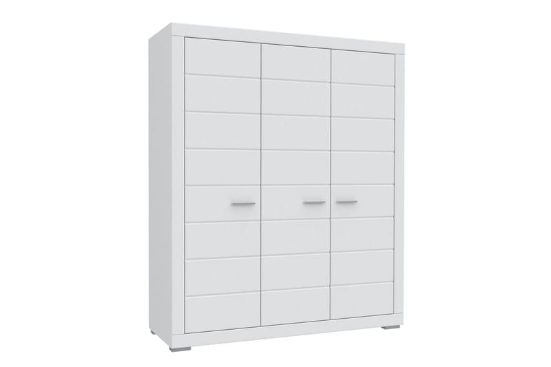 Uzayr Garderob 166x198 cm, Vit