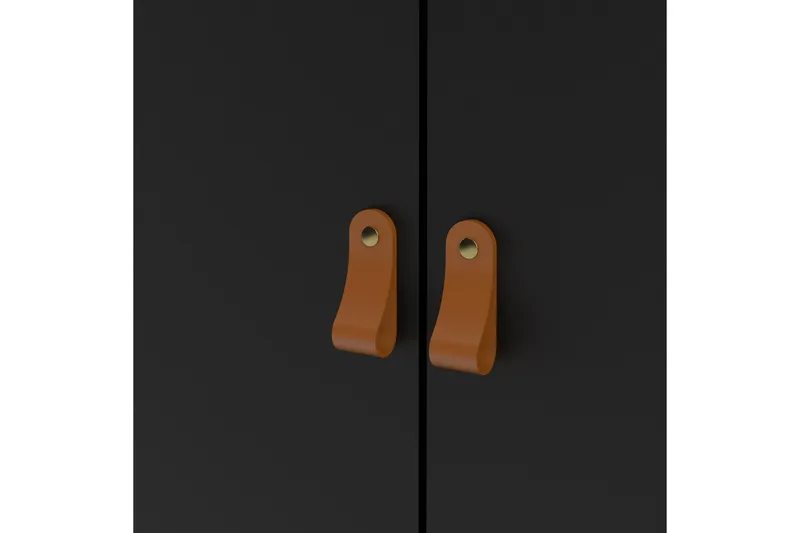 Vallvidera Garderob 58x150 cm - Svart - Förvaring - Sko- & klädförvaring - Garderober & garderobssystem