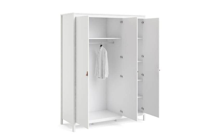 Vallvidera Garderob 58x150 cm - Vit - Förvaring - Sko- & klädförvaring - Garderober & garderobssystem