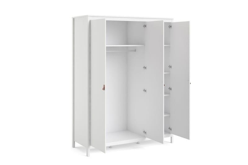 Vallvidera Garderob 58x150 cm - Vit - Förvaring - Sko- & klädförvaring - Garderober & garderobssystem