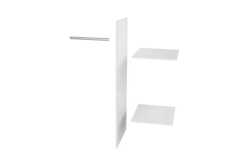 Varius Garderob 2 Dörrar 2 Lådor - Vit - Förvaring - Sko- & klädförvaring - Garderober & garderobssystem