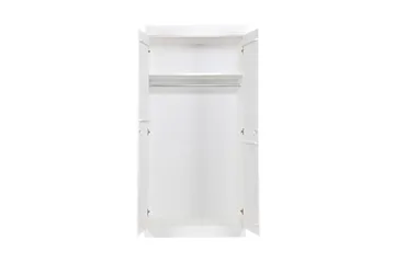 Varius Garderob 94 cm 2 Dörrar - Vit Tall - Förvaring - Sko- & klädförvaring - Garderober & garderobssystem