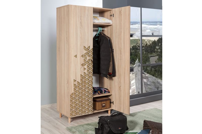 Vellavie Garderob Dekor - Ljusbrun - Förvaring - Sko- & klädförvaring - Garderober & garderobssystem