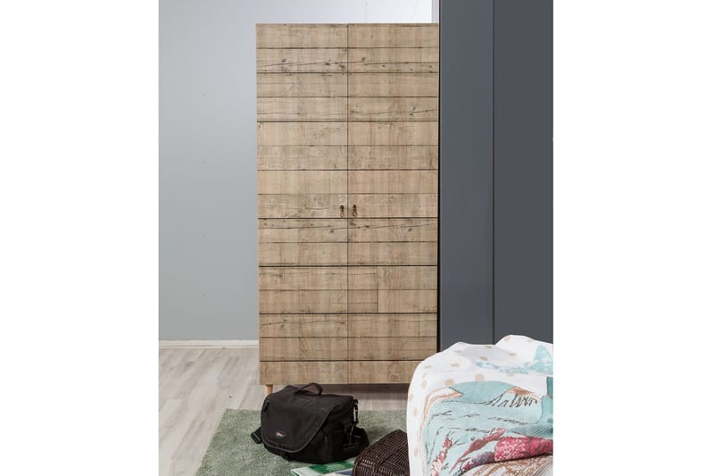 Vellavie Garderob Panel - Brun - Förvaring - Sko- & klädförvaring - Garderober & garderobssystem