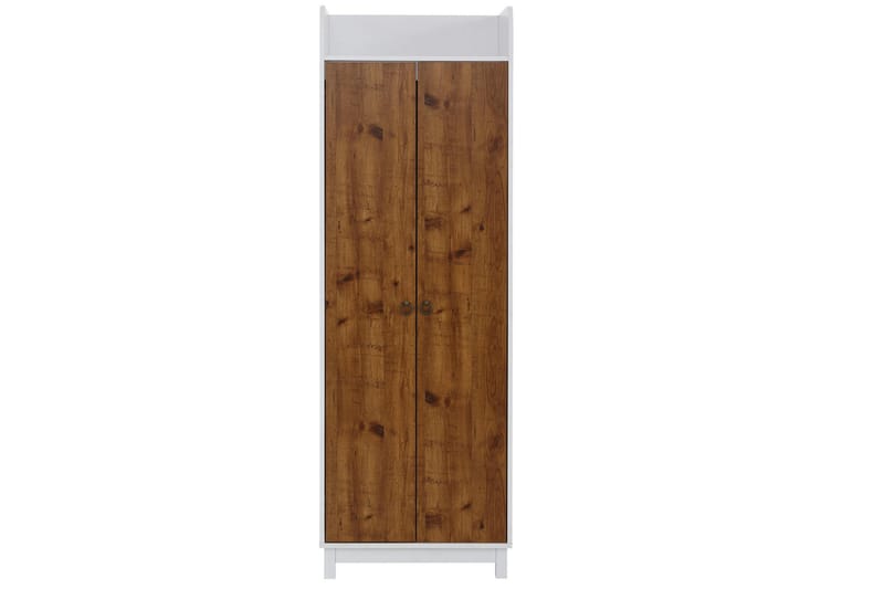 WAINTWRIGHT Garderob 62x60 cm Vit/Natur - Förvaring - Sko- & klädförvaring - Garderober & garderobssystem