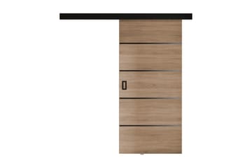 Werdi Plus Skjutdörr 204 cm - Natur - Förvaring - Sko- & klädförvaring - Garderober & garderobssystem - Garderobsdörr - Skjutdörrar garderob