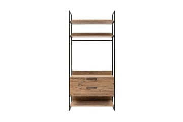 Witonia Garderob 104x52 cm - Natur - Förvaring - Sko- & klädförvaring - Klädhängare - Klädställning