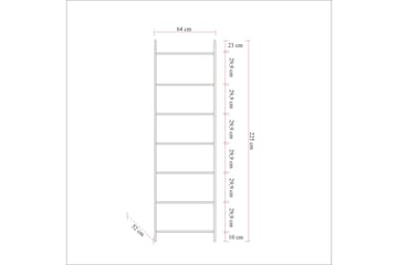 Witonia Garderob 64x52 cm - Natur - Förvaring - Skåp - Garderobsskåp