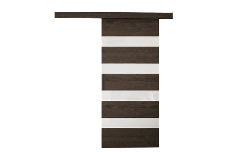 Granica Skjutdörr, Brun/Vit