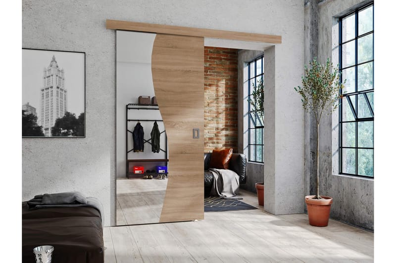 Grinduga Skjutdörr - Beige - Förvaring - Sko- & klädförvaring - Garderober & garderobssystem